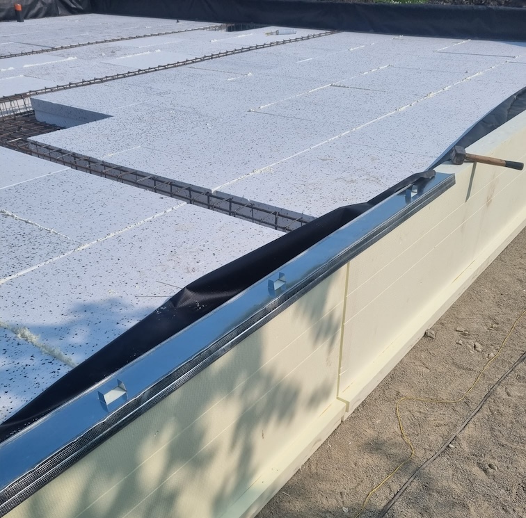 Eramaja betoonvundament Tallinnas